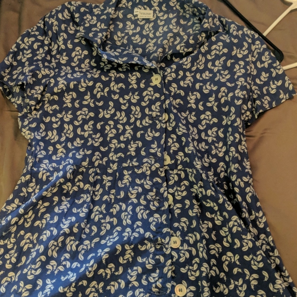 Vintage Blue Benetton Dress 44
